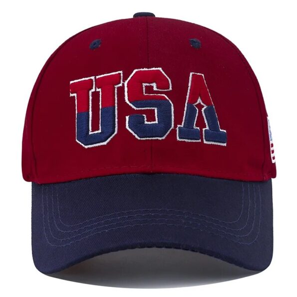 2023-New-America-Flag-Embroidery-Baseball-Cap-for-Men-Women-Cotton-Snapback-Hat-Unisex-Hip-Hop-1