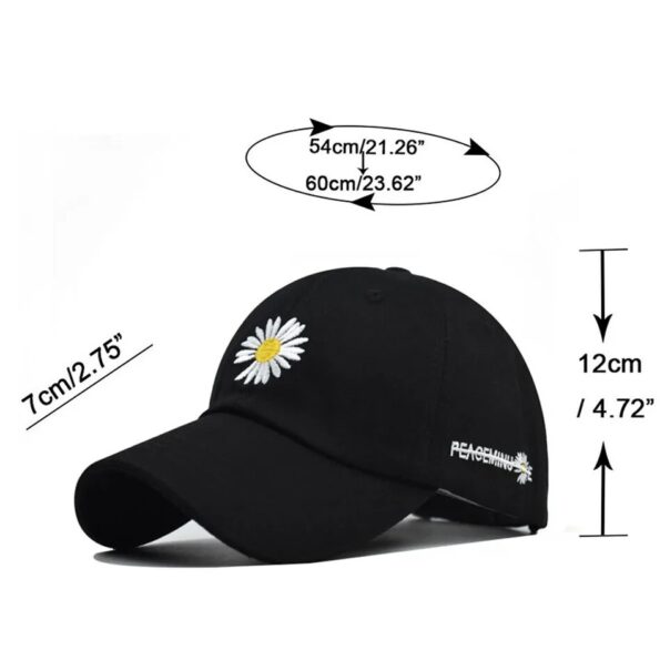 Fashion-Baseball-Cap-for-Women-Men-s-Little-Daisy-Embroidery-Hat-Cotton-Soft-Top-Caps-Casual-5