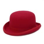GEMVIE-4-Colors-100-Wool-Felt-Derby-Bowler-Hat-For-Men-Women-Satin-Lined-Fashion-Party
