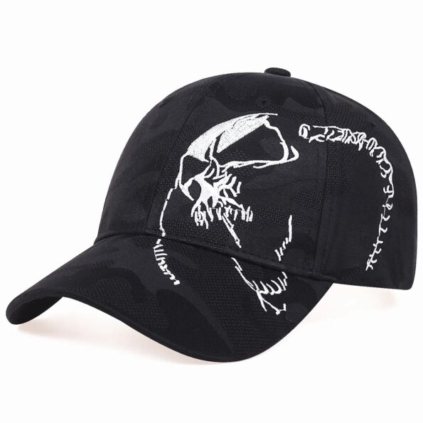 High-Quality-Unisex-Cotton-Outdoor-Baseball-Cap-Skull-Embroidery-Snapback-Fashion-Sports-Hats-For-Men-Women-3