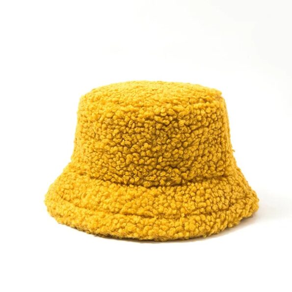 Lambswool-Unisex-Bucket-Hats-For-Women-Men-Winter-Outdoor-Sun-Visor-Panama-Fisherman-Cap-Letter-Embroidered-5
