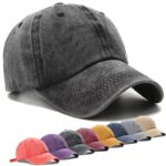 NEW-Denim-Snapback-Hat-Vintage-Spring-Summer-Washed-Baseball-Cap-For-Men-Women-Solid-Color-Sun
