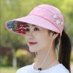 New-Summer-Outdoor-Leisure-Hat-Ladies-Travel-All-Match-Sun-Hat-Big-Eaves-Foldable-Adjustable-UV