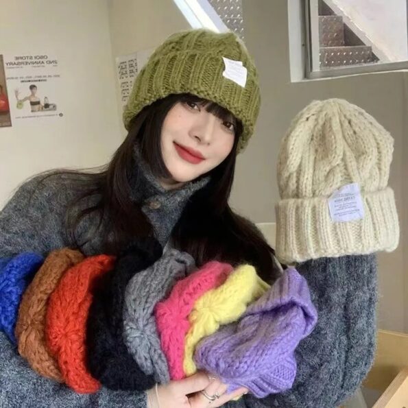 New-Women-s-Winter-Hat-2023-Beanie-Hats-For-Women-Knit-Cap-Fashion-Warm-Wool-Couple