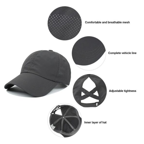 Quick-drying-breathable-female-Baseball-cap-outdoor-light-emitting-plate-sunscreen-sun-hat-casual-card-punching-3