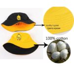 Reversible-Black-Yellow-Duck-Bucket-Hat-for-Men-Women-Summer-Sun-Hat-Fishing-Hat-Bob-Sad