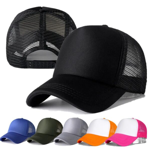 Unisex-Cap-Men-Casual-Plain-Mesh-Baseball-Cap-Adjustable-Snapback-Hats-for-Women-Men-Hat-Hip-2