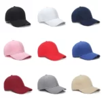 Unisex-Hat-Plain-Curved-Sun-Visor-Hat-Outdoor-Dustproof-Baseball-Cap-Solid-Color-Fashion-Adjustable-Leisure