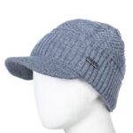 Unisex-Warm-Winter-Hats-Stylish-Add-Fur-Lined-Soft-Beanie-Cap-With-Brim-Thick-Winter-Knitted