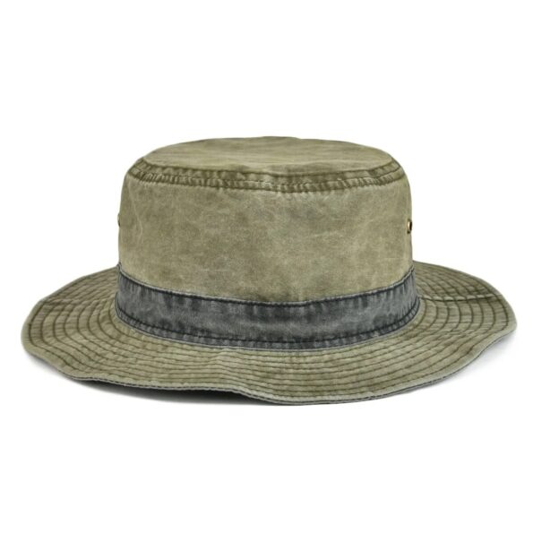 VOBOOM-Bucket-Hats-for-Men-Washed-Cotton-Outdoor-Panama-Hat-Summer-Fishing-Hunting-Cap-UV400-Sun-3