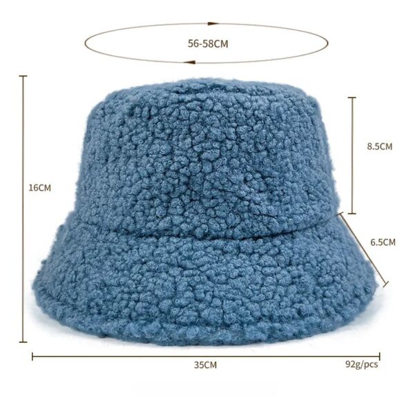 Winter-Lamb-Fleece-Pot-Hat-for-Men-and-Women-Solid-Color-Warm-and-Cold-Protection-Teddy-4