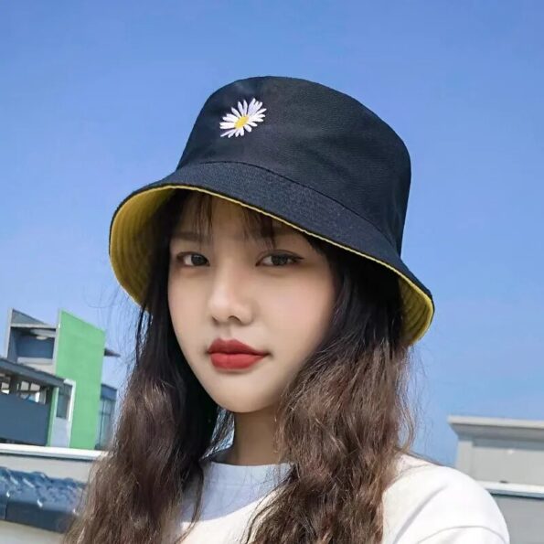 Women-s-Double-sided-Flower-Embroidered-Fisherman-Hat-Wholesale-Double-Sided-with-Basin-Cap-Seasonal-Sun